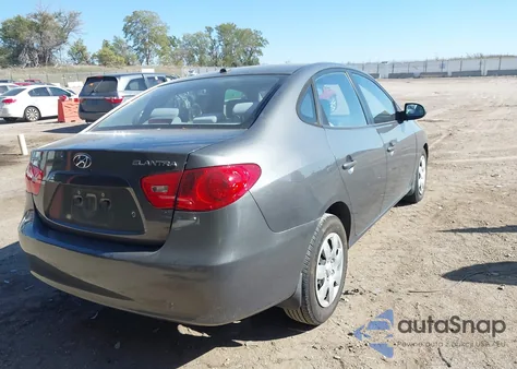 2008 Hyundai Elantra Gls/Se from USA, damaged, VIN KMHDU46D38U340833